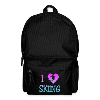 Skiing - Ski - Rucksack - Schwarz - Vorne