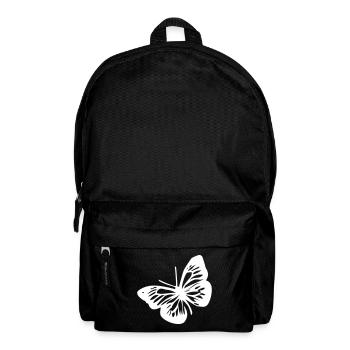 Butterfly - animal - Backpack - black - Front