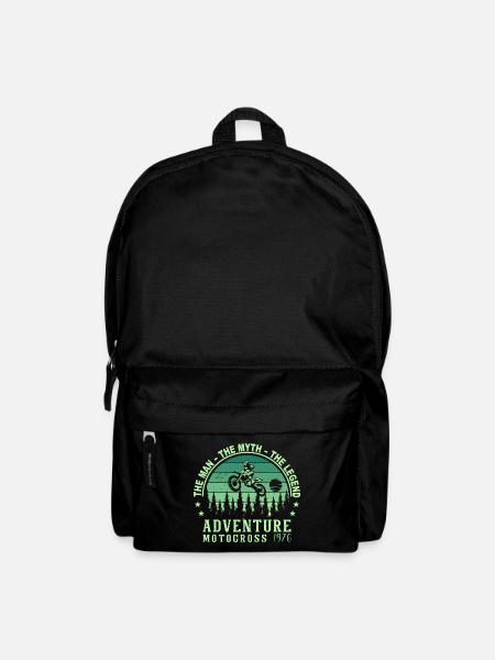 1976 Geburtstag geboren im Jahr 1976 Retro Vintage - Rucksack - Schwarz