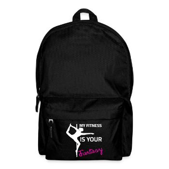Pole Dance - My Fitness is your Fantasy - Backpack - black - Front