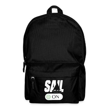 sailing segeln segelboot - Rucksack - Schwarz - Vorne