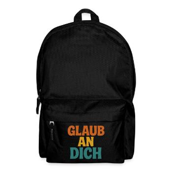 Believe in yourself - Backpack - black - Front