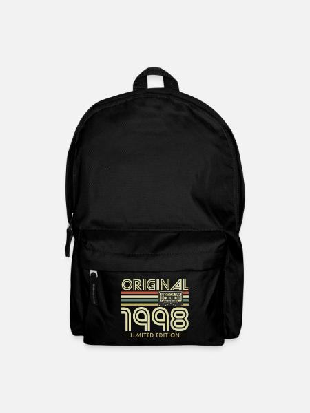 Original 1998 vintage vintage anniversaire rétro - Sac à dos - noir