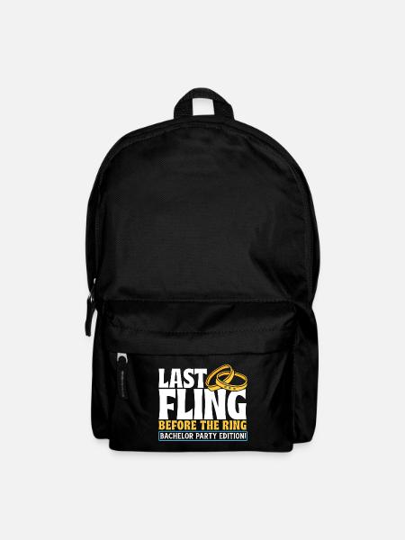 Junggesellenabschied - Rucksack - Schwarz