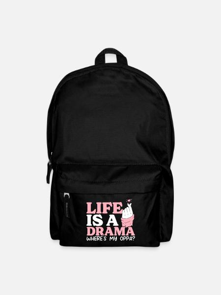 Lustiges Koreanisches Kdrama-drama, - Rucksack - Schwarz