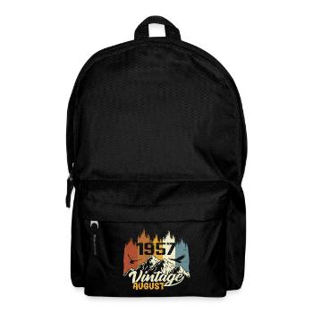 Legendär Seit August 1957 Geburtstag Geschenk 1957 - Rucksack - Schwarz - Vorne