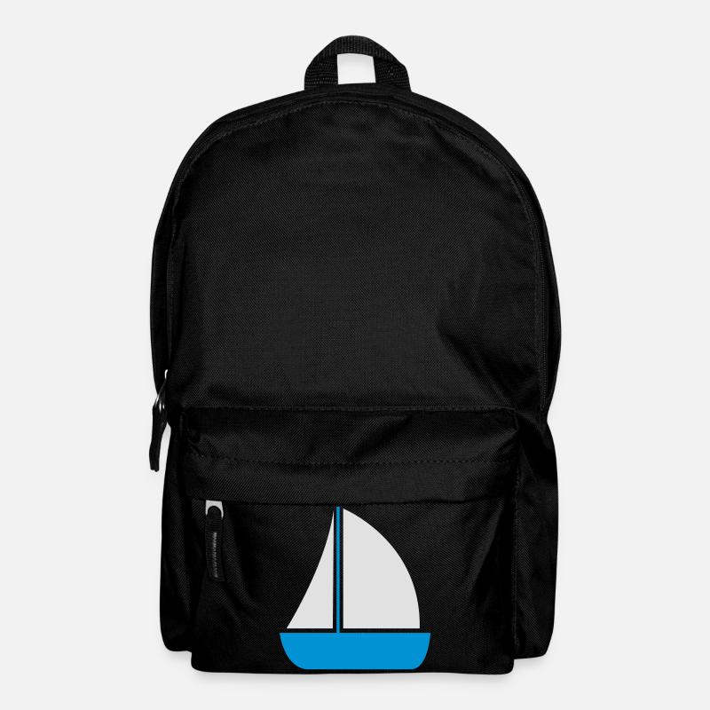 sailboat - Backpack - black