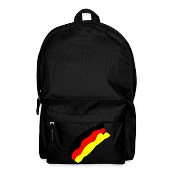 German flag - Backpack - black - Front