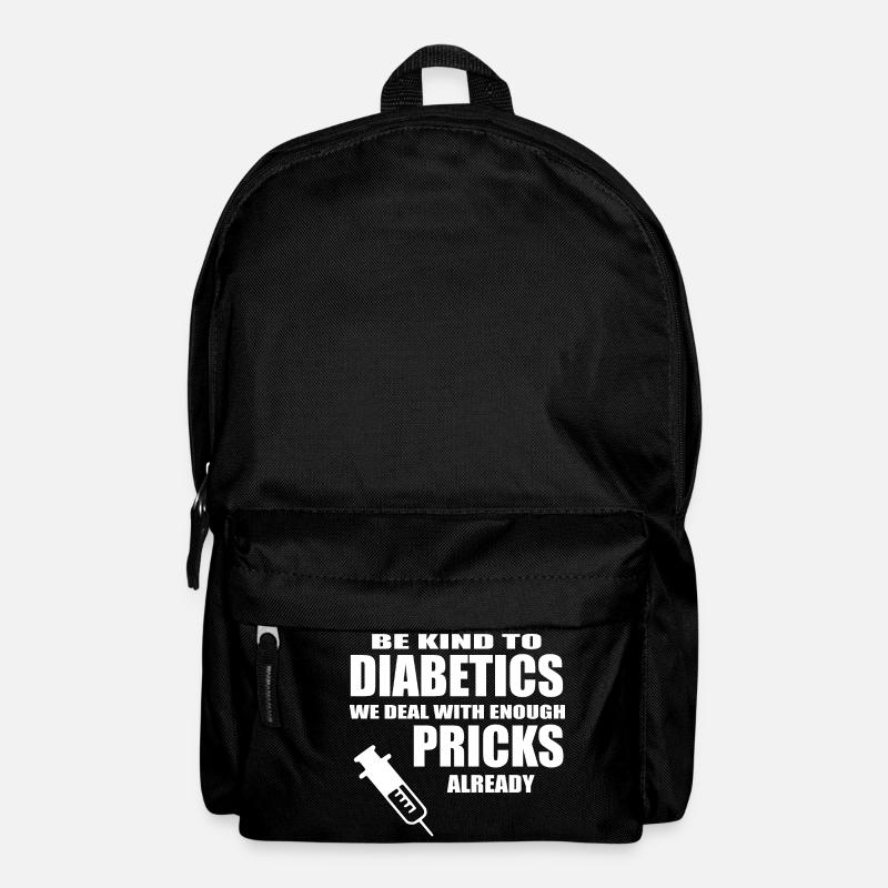 diabetics - Backpack - black