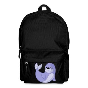 Sceau comique - Sac à dos - noir - Devant