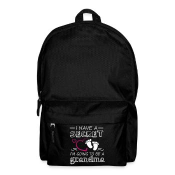 Je vais être une grand-mère t-shirt - Sac à dos - noir - Devant