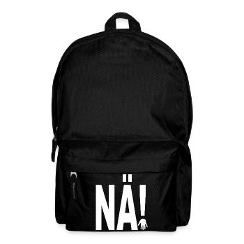 NÄ! - Rucksack - Schwarz - Vorne