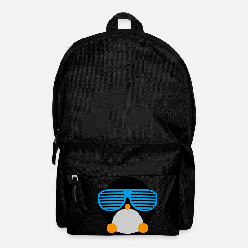 Pinguin Brille - Rucksack - Schwarz