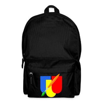 maler wappen handwerk - Rucksack - Schwarz - Vorne