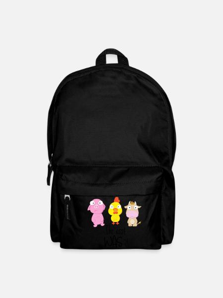 Ihr esst was?! - Rucksack - Schwarz