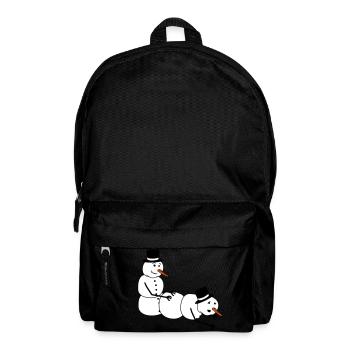 snowman sex fuck pollen doggy style from behind - Backpack - black - Front