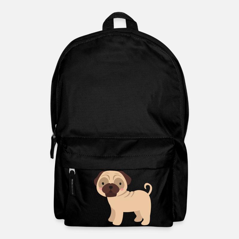 pug - Backpack - black