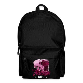 Trucker girl - Backpack - black - Front