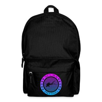 Scuba Diving - Rucksack - Schwarz - Vorne