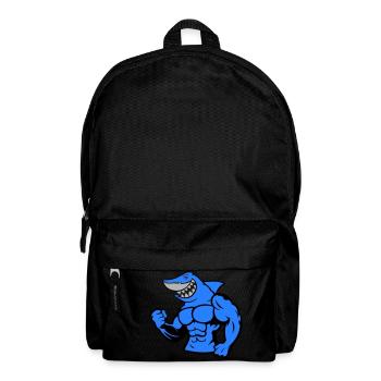 Strong Shark - Backpack - black - Front