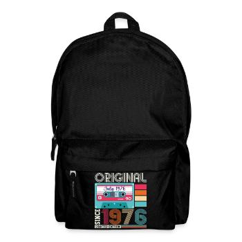 Original July 1976 46th Birthday Gift Men - Backpack - black - Front