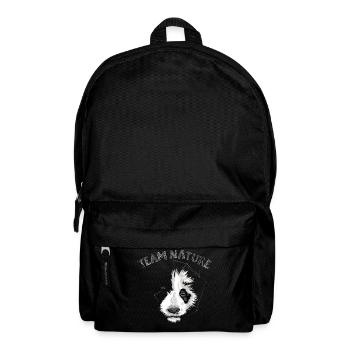Illustration de la conservation de l’équipe Nature Panda Bear - Sac à dos - noir - Devant