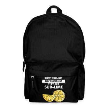 Lemonade Zitrone Limonade Limonaden Stand Design - Rucksack - Schwarz - Vorne