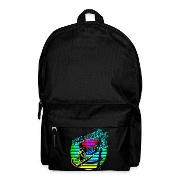 Once horizon and back Surfer Palme - Rucksack - Schwarz - Vorne