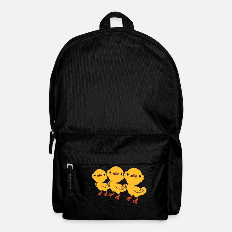 3 Équipe d’amis des canetons - Sac à dos - noir