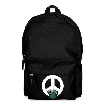 Soldat Soldats Armée Paix Symbole Perce-neige - Sac à dos - noir - Devant