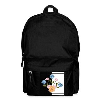 Floral dreams - Rucksack - Schwarz - Vorne