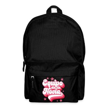 Equipo dela Novia Team Bride Wedding Bridesmaid - Backpack - black - Front