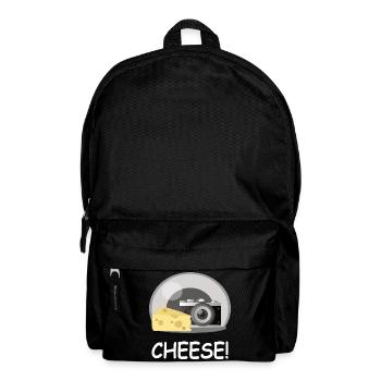 Fotograf Fotografie Kamera Sag Cheese Design - Rucksack - Schwarz - Vorne