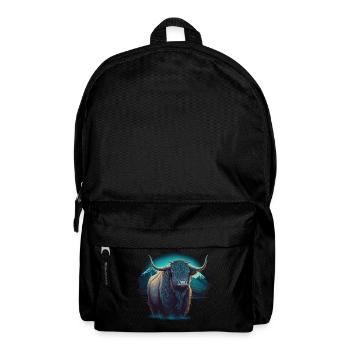 Blauer Yak - Rucksack - Schwarz - Vorne