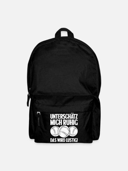 Unterschätz mich ruhig das wird lustig Bouler - Rucksack - Schwarz