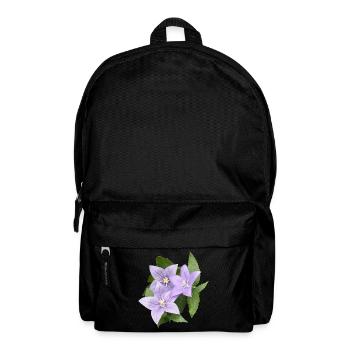 PURPURNE BALLONBLUME - Rucksack - Schwarz - Vorne