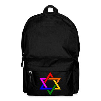 Israel lgbt - Backpack - black - Front