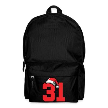 31 Number Christmas - Backpack - black - Front