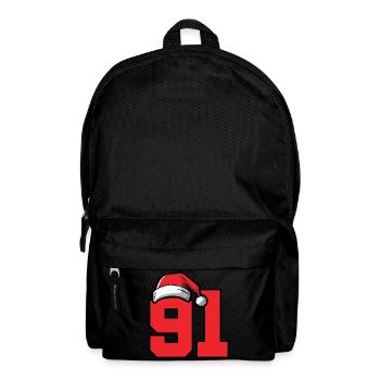 91 Number Christmas - Backpack - black - Front