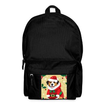 Tierisch Gemütlich - Rucksack - Schwarz - Vorne