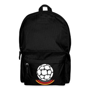 Tête de handball Allemagne Symbole de l’équipe Logo EM icône - Sac à dos - noir - Devant