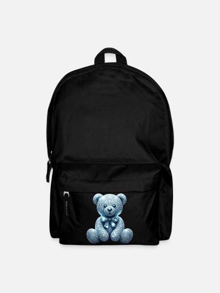Diamant Ours en cristal Diamants - Sac à dos - noir