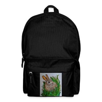 EG Bunny I Animal I Easter I Gift Idea I Holiday - Backpack - black - Front