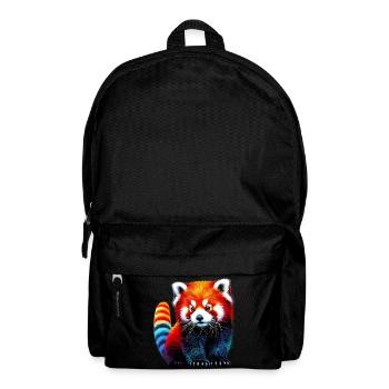 Red panda - Backpack - black - Front