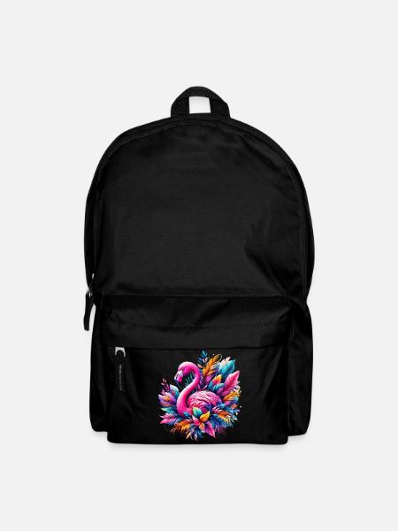 Flamant - Sac à dos - noir