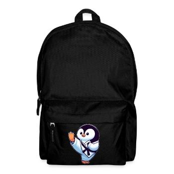 Funny Penguin Karate Martial Arts Martial Arts - Backpack - black - Front
