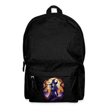 Gruseliges Halloween-partykostüm Hexe - Backpack - black - Front
