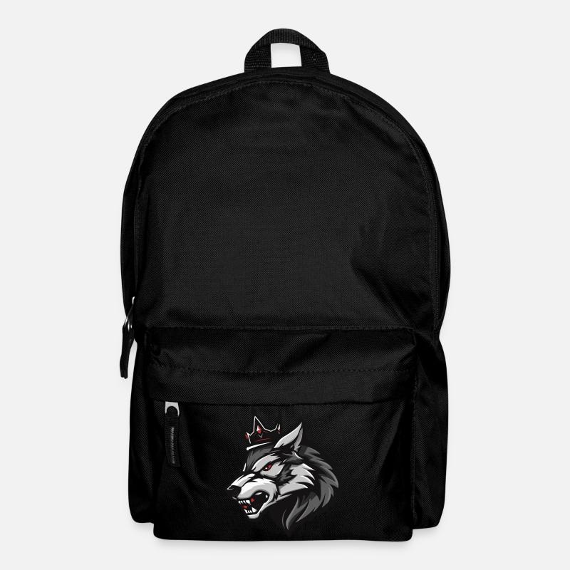 Wolf Krone - Rucksack - Schwarz