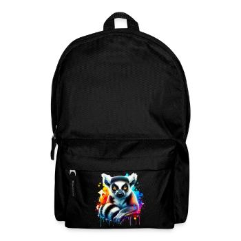 Lémurien - Sac à dos - noir - Devant