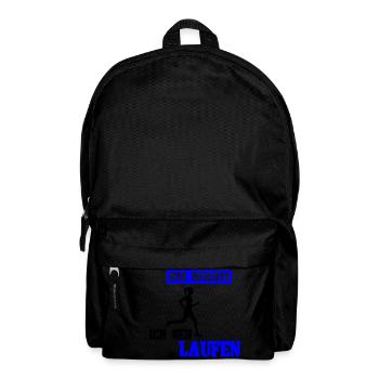 Mir reichts ich geh laufen - Rucksack - Schwarz - Vorne